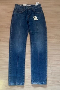 LEVI'S Womens Middy Straight Jeans W24 L31 NEW WITH TAGS - Picture 1 of 5