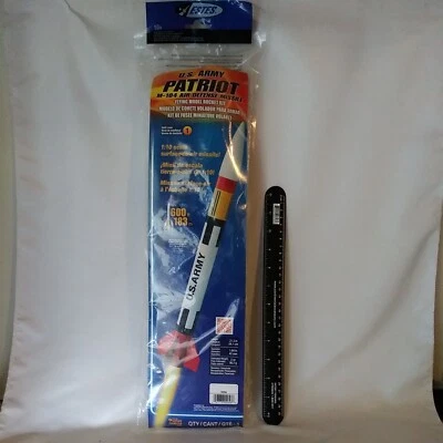 Estes 2056 U.S. Army Patriot M-104 Rocket Kit Skill Level 1 - Image 1 of 4