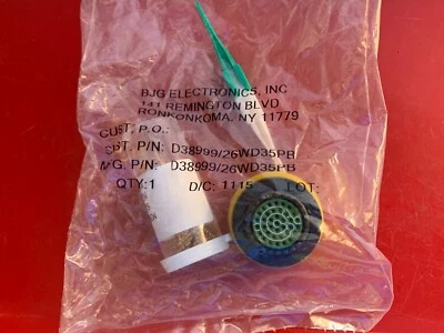 D38999/26WD35PB SOURIAU Conn 37 Position Circular Plug Male Pins Crimp - Image 1 of 3