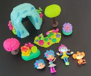 Luna Petunia Amazia Garden Playset Figurines Netflix Karoo Bibi Bubbles Flowers - Picture 1 of 8