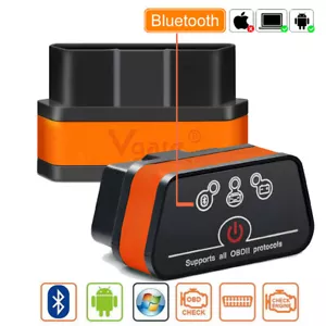 Vgate iCar2 OBD2 Scanner Bluetooth Diagnostic Tool Support All OBD Protocals - Picture 1 of 6