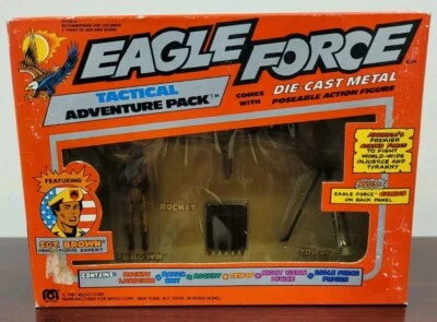 Eagle Force Tactical Adventure Pack Featuring Sgt. Brown  (Mego 1981) New In Box - Image 1 of 4