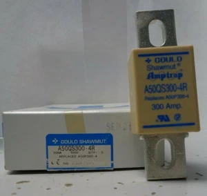 New Gould Shawmut A50QS300-4R Fuse 300 Amp 500V FWH 300 - Picture 1 of 3