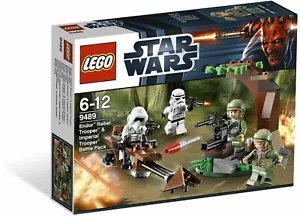 Lego Star Wars 9489 Endor Rebel Trooper & Imperial Trooper Battle Pack Retired - Picture 1 of 6