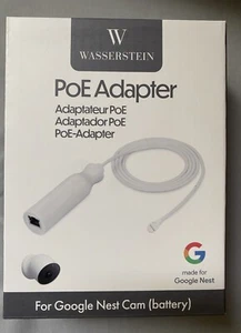 Wasserstein PoE Adapter For Google Nest Cam (Battery) - Afbeelding 1 van 2