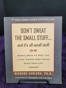 "Don't Sweat the Small Stuff... and It's All Small Stuff" by Richard Carlson - Imagen 1 de 7