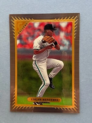 1997 Topps Gallery Baseball Edgar Renteria #142 Florida Marlins - Image 1 of 2
