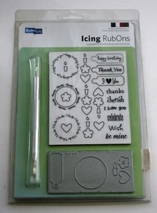QuicKutz Zuckerguss Rub Ons Stanzformen Geburtstag Danke Liebe 29930 - Bild 1 von 1