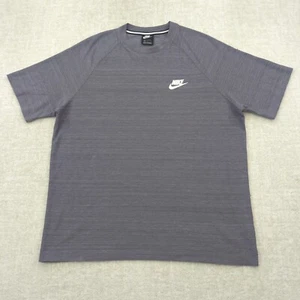 Nike Shirt Mens L Large Loose Fit Baggy Swoosh Logo NSW ME AV15 Retro Y2K - Picture 1 of 12