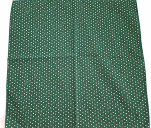 Vier grüne Frühling Rosenknospe Blumendruck Baumwolle Tischdecke Servietten 17" Quadrat - Bild 1 von 3