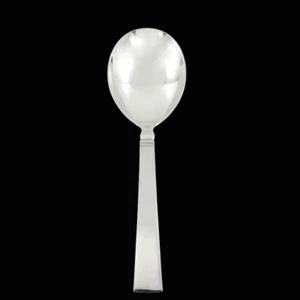 Georg Jensen. Sterling Silver Serving Spoon, Medium 113 - Blok / Acadia #46. - Picture 1 of 1