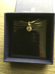 NIB SWAROVSKI CRYSTAL SOLITAIRE Pendant Necklace 1800045 - Picture 1 of 4