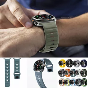 Silicone Bracelet Strap Watch Wrist Band For Samsung Galaxy Watch Ultra47mm/2025 - Picture 1 of 97