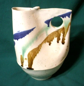 Jane's Pottery Factory Ontario Kanada Handarbeit Krug Teekanne Milchkännchen Retro - Bild 1 von 8