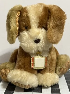 Vintage 1990 Avon Baby Rufus St Bernard Puppy Dog Plush - Picture 1 of 11