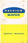 RALEIGH MOPED MODEL RM1 1958- ORIGINAL FACTORY WORKSHOP MANUAL