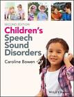 Children's Speech Sound Disorders By Caroline Bowen (English) Paperback Book