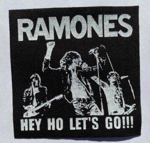 Ramones Cloth Patch Sew On Badge Punk Rock Approx 4.25" X 4.25" (CP82) - Picture 1 of 1