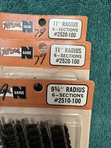 Atlas N Scale New Track ,  Pier Girder Set ,  Pier set and Selector 215 Lot - Picture 1 of 18