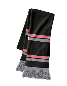 Holloway Unisex Black Knit Scarf With Pockets - Imagen 1 de 4