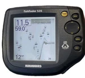 Humminbird Fishfinder 535  Head Unit Sonar Marine Boat  *30 DAY WARRANTY* - Picture 1 of 6