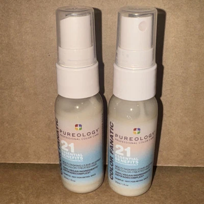 SET OF 2! Pureology Color Fanatic Multi-Tasking Leave-In Spray  1 oz FREE SHIP!! - Image 1 of 3