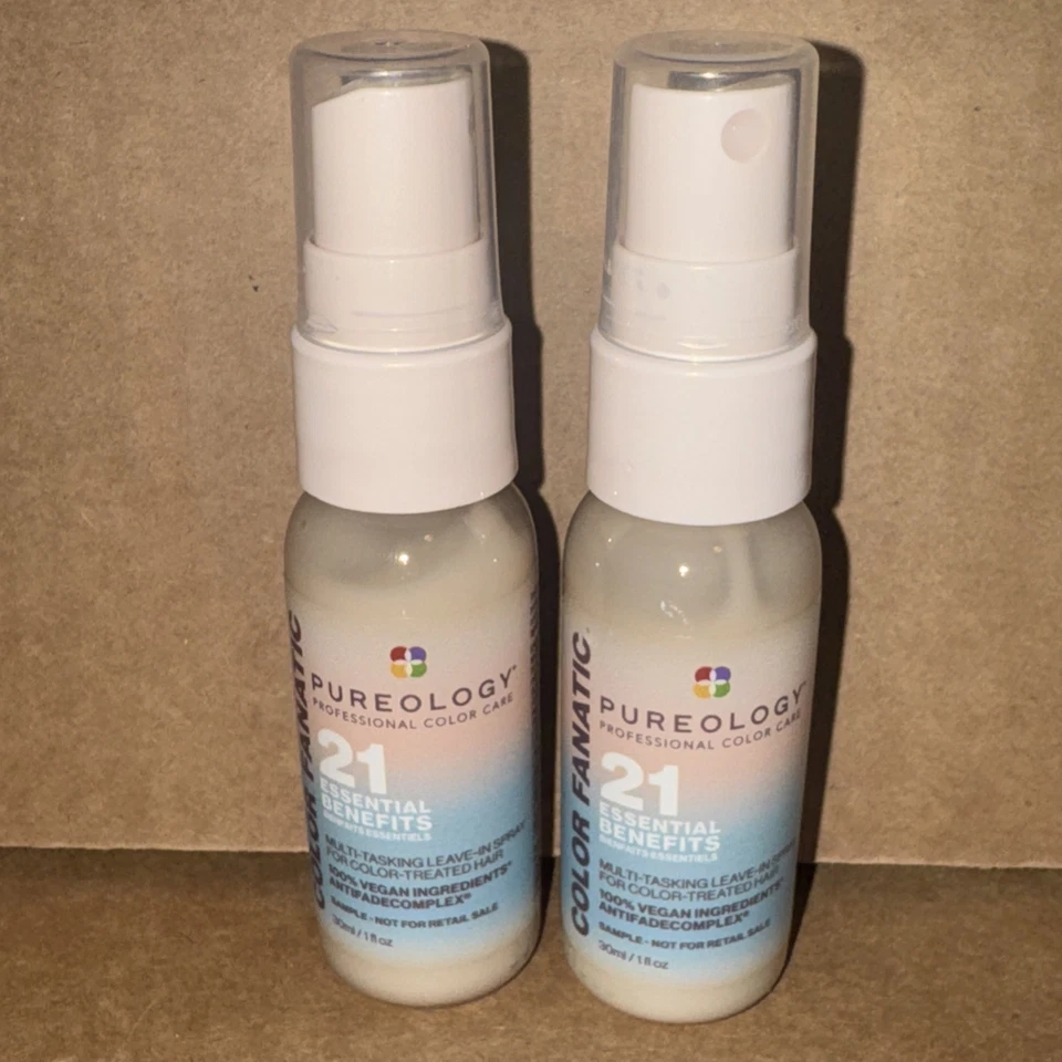 SET OF 2! Pureology Color Fanatic Multi-Tasking Leave-In Spray  1 oz FREE SHIP!! - Image 1 of 3