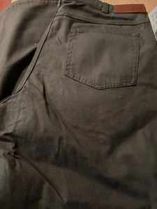 Duluth Trading Flex Fire Hose Relaxed Fit 5-Pocket Work Pants 48 x 30 brown62752 - Picture 1 of 8