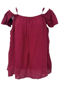 Xhilaration Damen Bluse Top Shirt Größe XXL Farbe Rot. gebraucht - Bild 1 von 8