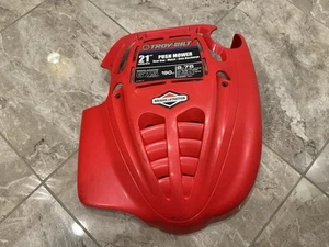 Troy-bilt  Used Briggs & Stratton Engine cover for  Leaf Vac  troybilt mower - Picture 1 of 7
