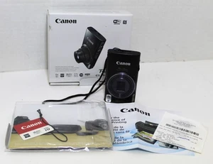 Canon Powershot ELPH 320 HS Digitalkamera SCHWARZ 16.1MP WLAN - Bild 1 von 4