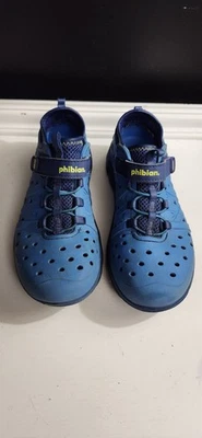 Blue Stride Rite Phibian masculino tamanho 3 - Imagem 1 de 4