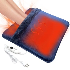 Double Sided Electric Foot Warmer with LCD Display & Machine Washable, Electr... - Picture 1 of 7