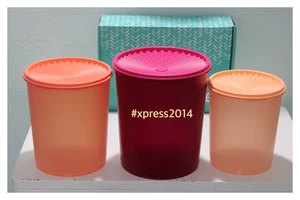 Tupperware NUOVO Servalier Set di Bidoni Impilabili con Coperchi 6 Pezzi - Foto 1 di 2