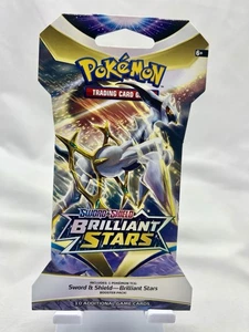 Pokemon TCG: Espada y Escudo - 1 Paquete de refuerzo con funda de estrellas brillantes (B) - Imagen 1 de 2