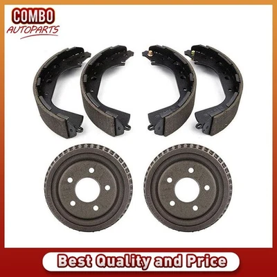 Rear Brake Drums and Brake Shoes Kit for 1997 1998 1999 2000 INFINITI QX4 3.3L - Image 1 of 4