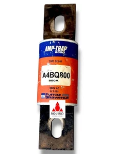 Fusible de retardo de tiempo Ferraz Shawmut A4BQ800 - Imagen 1 de 2