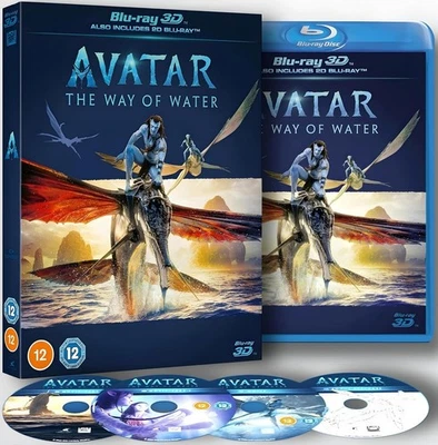 Avatar : The Way of Water Blu-ray + 3D [Region Free] - Image 1 of 4