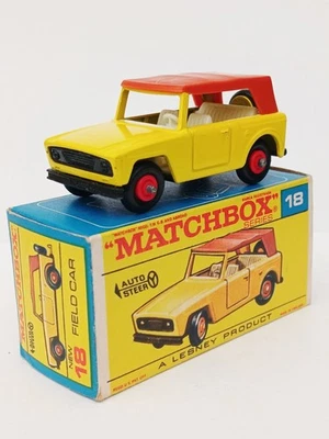 Matchbox Series No18 1969. Field Car, MINT IN MINT CRISP BOX STUNNING.  - Image 1 of 4