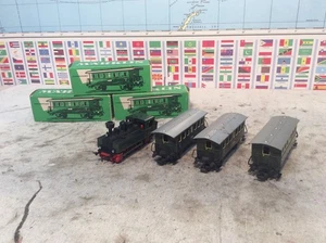 H0 Marklin 3087  Steam Engine KLVM 3 Passenger Cars - Picture 1 of 24