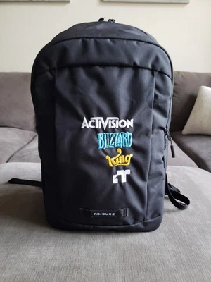 RARE! Activison Blizzard King Employee Backpack - Timbuk2 Authority Laptop Bag - Image 1 of 4