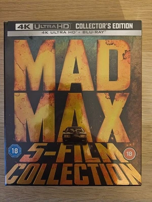 Mad Max - 5 Film Collection - 4K UHD and Blu-ray  BRAND NEW & SEALED - Image 1 of 4