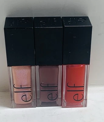 ELF Gloww Reviver Nourishing Tinted Lip Oil Lot Of 3 READ - Image 1 of 2