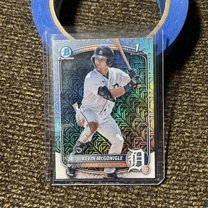 Bowman Chrome 1st Prospects Kevin McGonigle Mojo Refractor (RC) 2025 #BCP-79  - Imagen 1 de 2