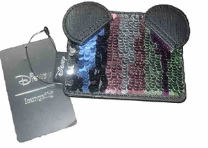 Loungefly Disney Minnie Mouse Sequin Cardholder Wallet - Picture 1 of 5
