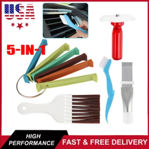Air Conditioner Fin Cleaner Set Fin Comb Condenser Straightener Cleaning Brush - Picture 1 of 16