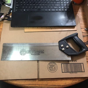 Kobalt Miter Box Style Back Hand Saw ! Ready To Work ! - Picture 1 of 6