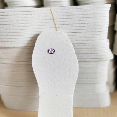 Natural Sheep Wool Felt Insoles Warm Shoe Boot Inner Soles Pad All Size 10 Pairs - Image 1 of 4