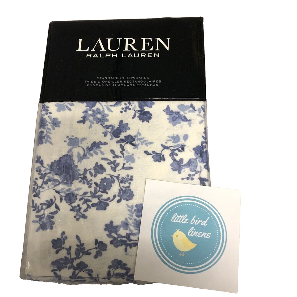 Lauren Ralph Lauren Standard Flannel Pillowcases Rhyne Floral 20"X32"