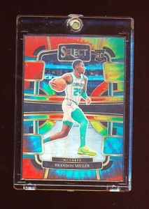 BRANDON MILLER 2023-24 PANINI SELECT #80 TIE DYE PRIZM 24/25 JERSEY NUMBER MATCH - Picture 1 of 2